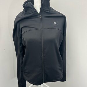 Champion Black Zip-Up Jacket